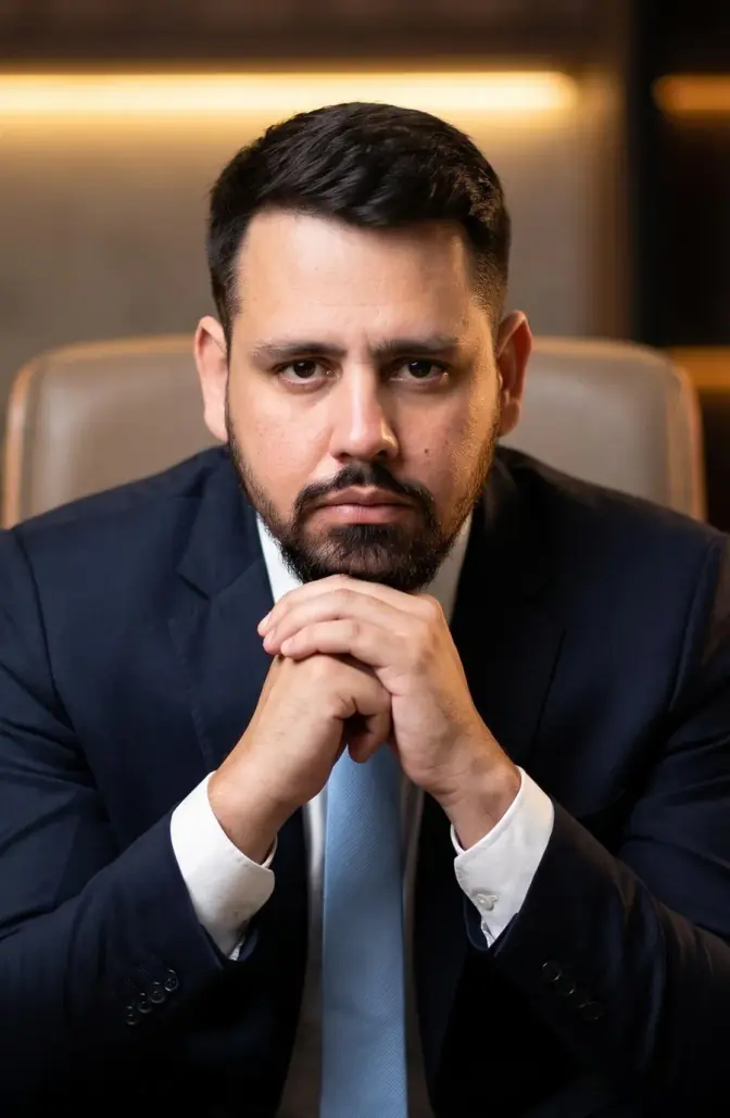 Dr. Marcos Moreira, advogado fundador da Moreira & Rocha Advogados